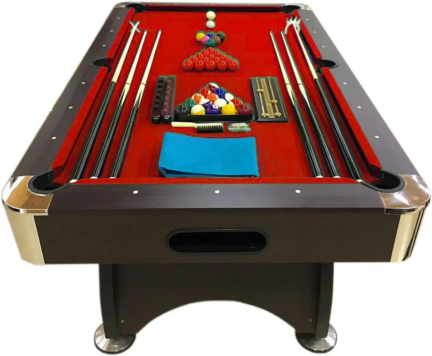 7' Feet Billiard Pool Table  Full Set Accessories Game mod