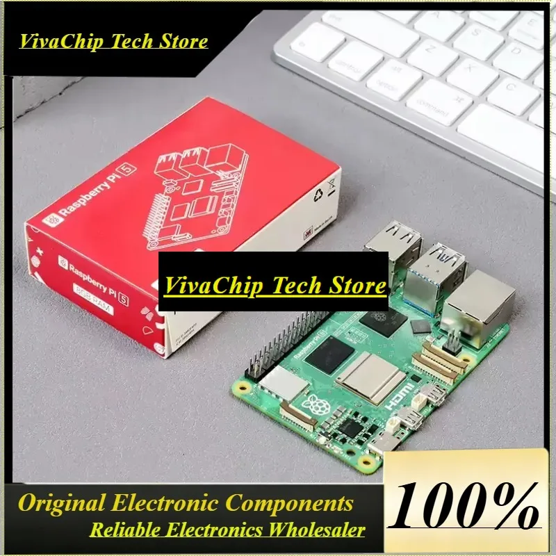 VoFSRaspberry Pi 5 2GB/4GB/8GB Development Board PC AI Programming