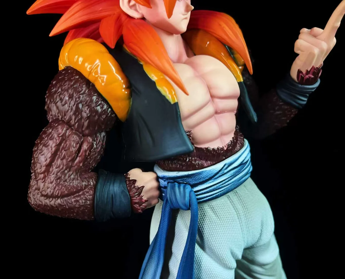 JT ستوديو لعبة دراغون بول SSJ4 Gogeta الشكل 30 سنتيمتر بولي كلوريد الفينيل عالية التفاصيل أنيمي الانصهار SSJ تمثال تحصيل سون جوكو عمل نموذج الصبي هدية