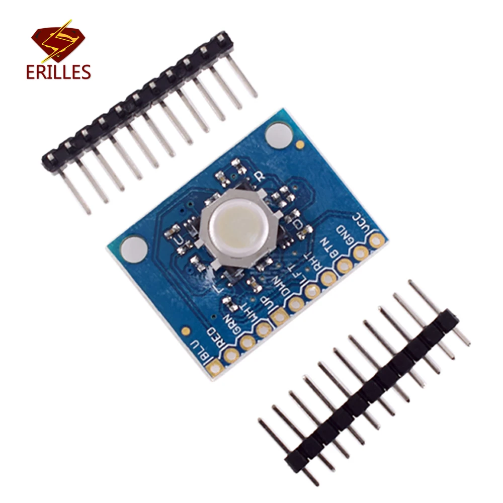 ICSH044A Five Key Navigation Breakout Board Sensor Module Trackball Hall Effect Sensor 2.5V-5.25V for Blackberry 360° Trackball