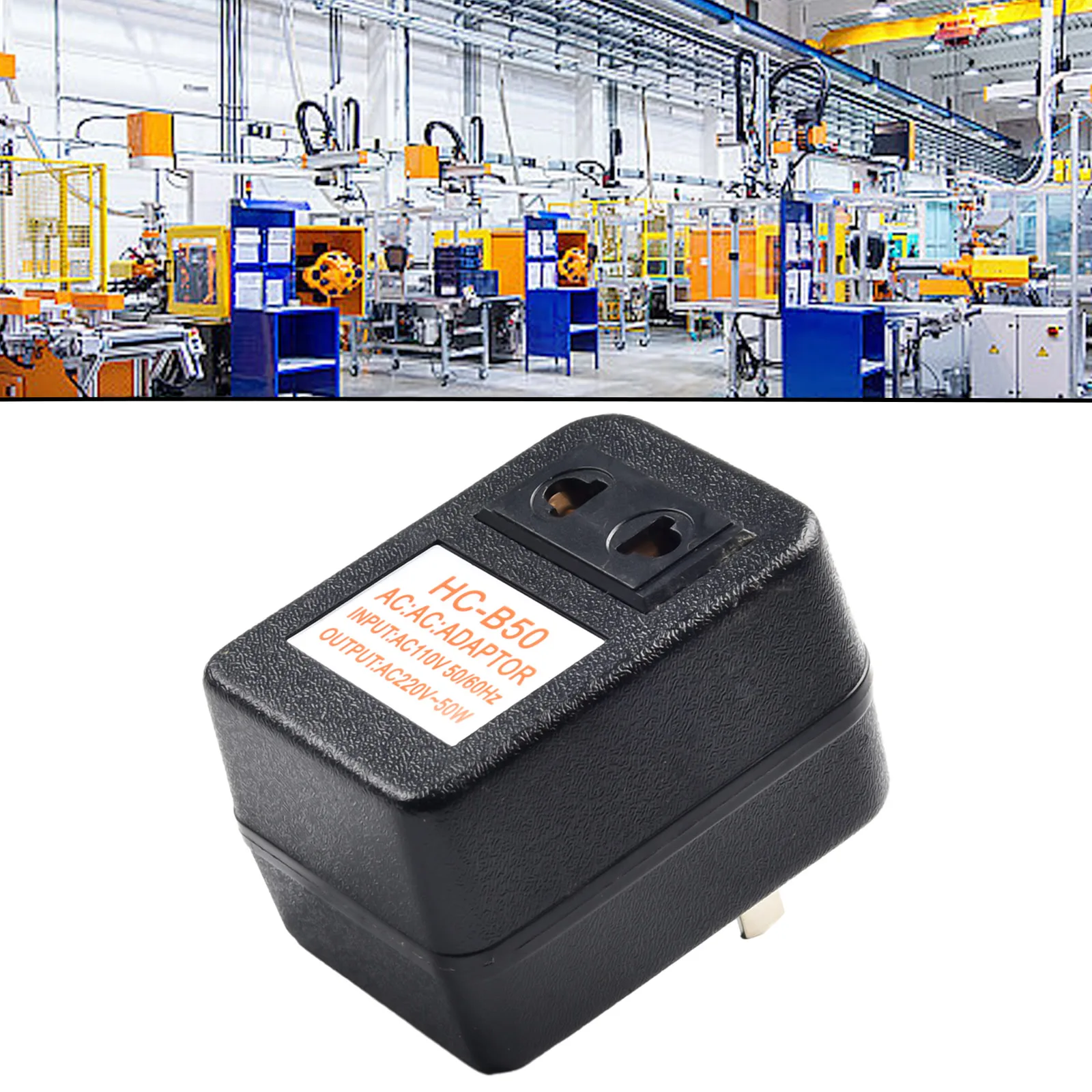 50 واط مرحلة واحدة تنحى 220 فولت إلى 110 فولت/110 فولت إلى 220 فولت محول العاكس محول محول السفر الجهد أداة كهربائية