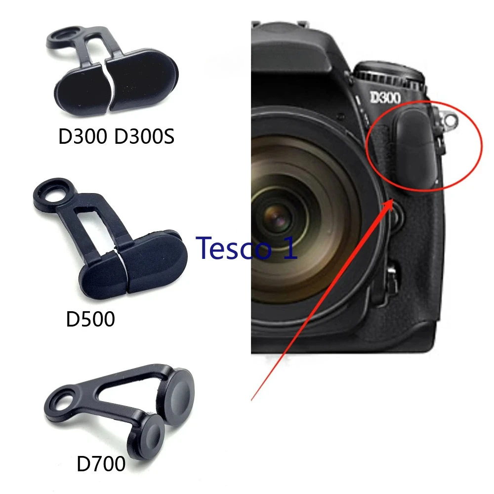 1PCS NUOVO di Alta Qualità 10 Spille Otturatore Remoto Tappo di Gomma Coperchio Coperchio Terminale di Sincronizzazione Della Copertura Per Nikon D300