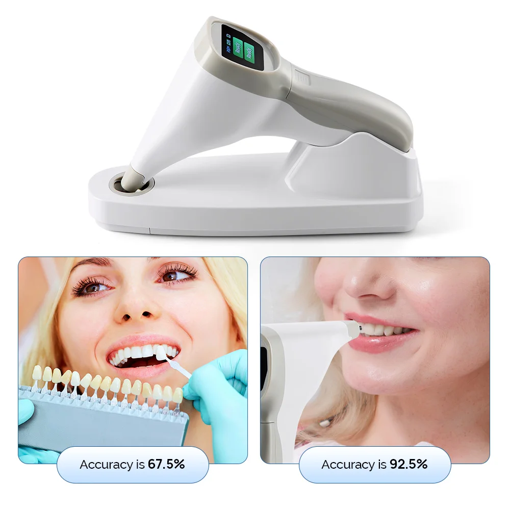 AZDENT Dental Photoelectric Tooth Color Comparator Digital Shade Guide Corrector High Accuracy