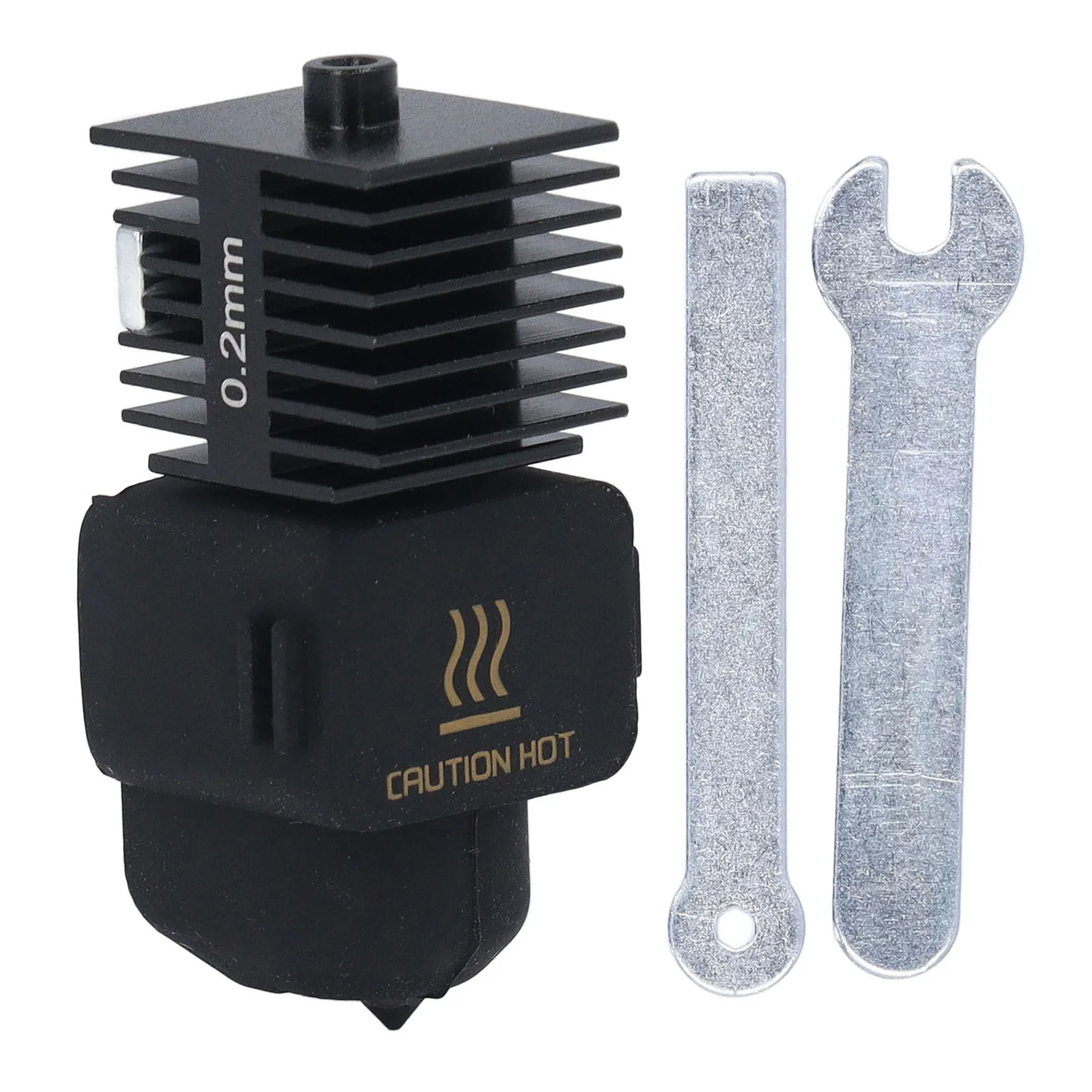 

3D-принтер Hotend, съемный комплект сопел из закаленной стали, сменные аксессуары для экструдера для Bambu lab A1 A1 Mini 0,2 мм/0,4 мм