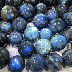 Natural Labradorite Crystal Ball, Handmade, Home Decor And Birthday Gifts, Couples, Stone Crystal Decorative Crafts
