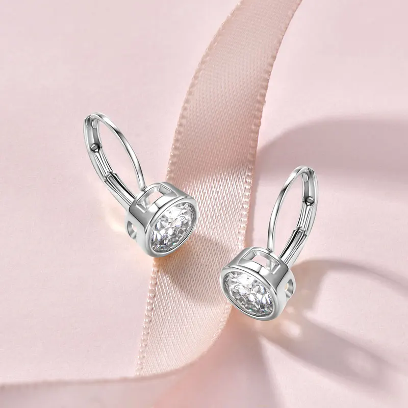 Lnkry 5MM/6.5MM/8MM Moissanit-Creolen 14k Goldgefüllte Funkelnde Labor-Diamant-Hebelverschluss-Ohrringe für Frauen Geschenk – Detail 13