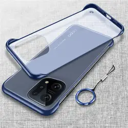 For Oppo Find X5 Pro Frameless Matte Phone Case For Find X5 Ultra Slim Hard PC Protective Cover for Find X5 Pro Borderless Cover