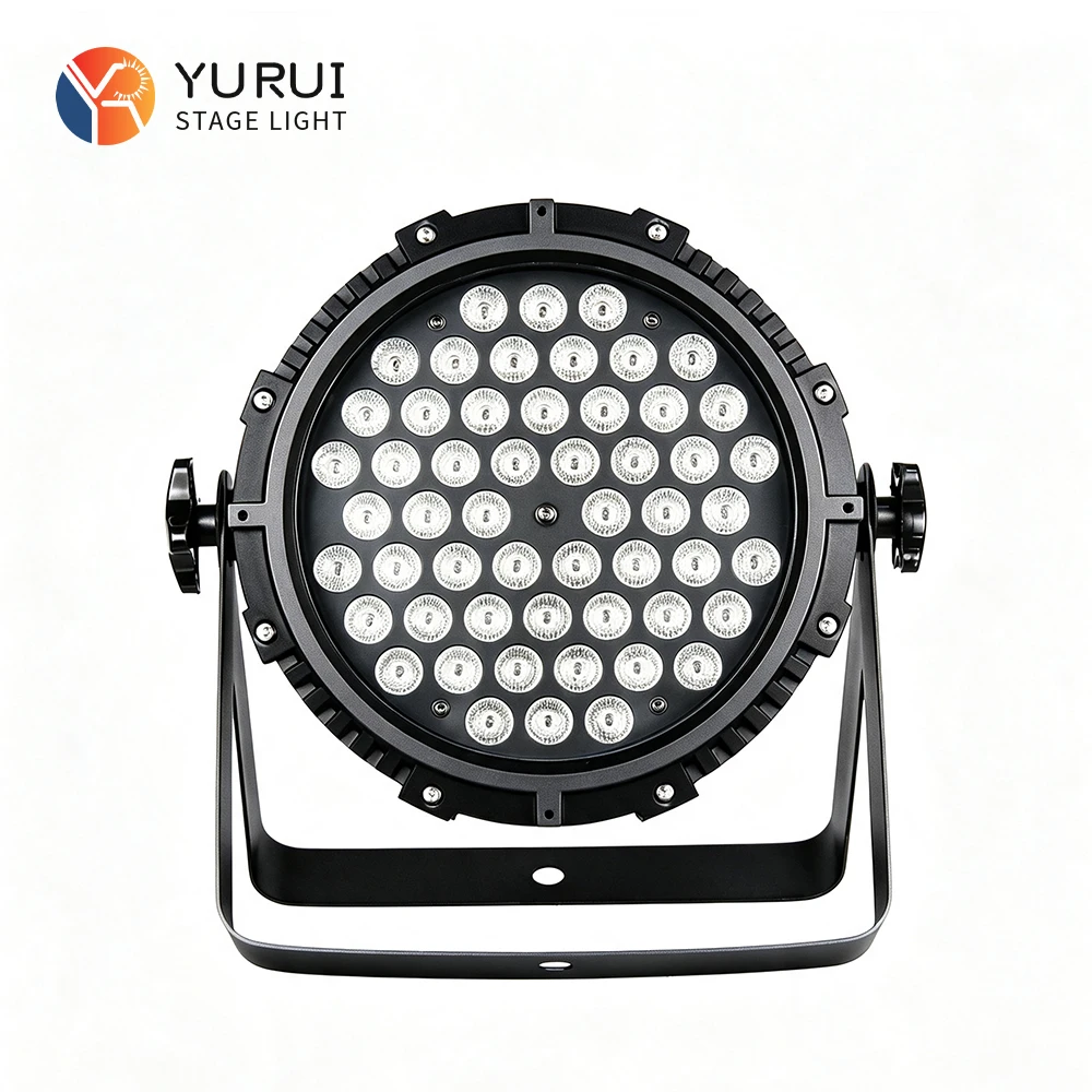 162W Aluminum Par Light with 54 (3-IN-1 RGB) LEDs Outdoor for Stage, Wedding, Bar