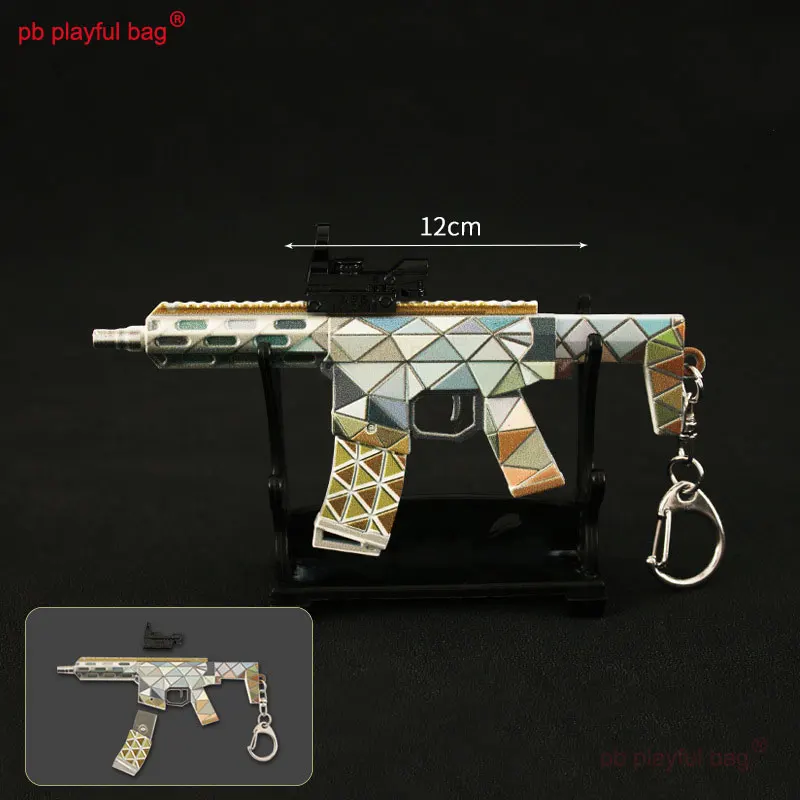 Mini Toy Gun Model Action Figures MINi14 CS Game Toys Kids Christmas gifts Gifts Creative Metal Keychain Decorative HG301