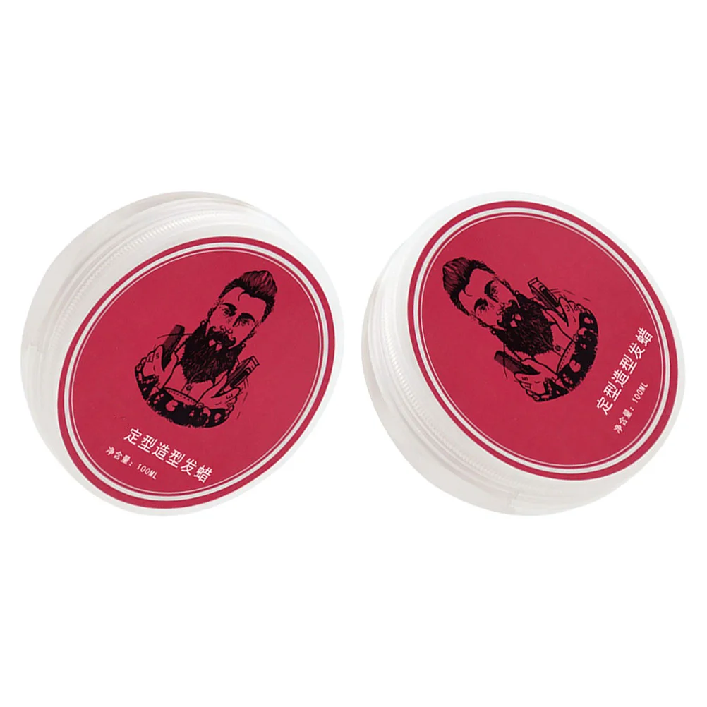

2Pcs Hair Wax for Men Professional Styling Paste Strong Hold Voluminous Effect Matte Finish No Oily Residue Natural Hair Wax