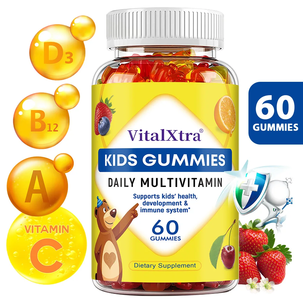 

Детские витамины, ежедневные мультивитаминные жевательные конфеты, поддерживает здоровое развитие детей и укрепляет иммунную систему.