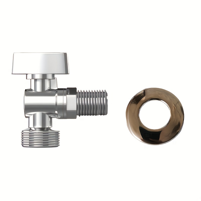Angle Valve Faucet  Inlet Water Stop Valve Zinc Alloy Toilet Filling Angle Valves Heater Faucet For Bathroom Accessories ﻿