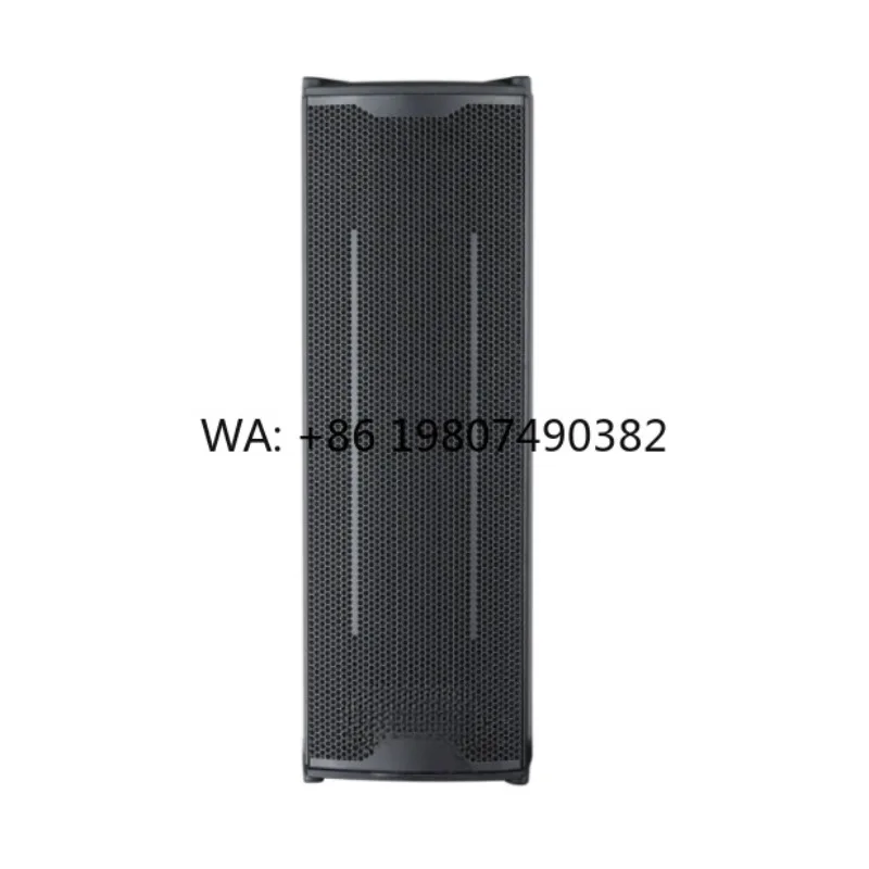 2-Way Full Range Passive Sound Column Speaker 2*6.5 Inch Built-in Crossover Professional Stage Audio Loudspeaker
