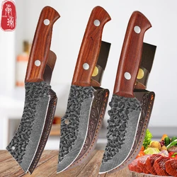 Handmade Forged Boning Knife Kitchen Butcher Knife BBQ Cooking Chef Knives Household Fruit Utility Knife Kitchen Accessories