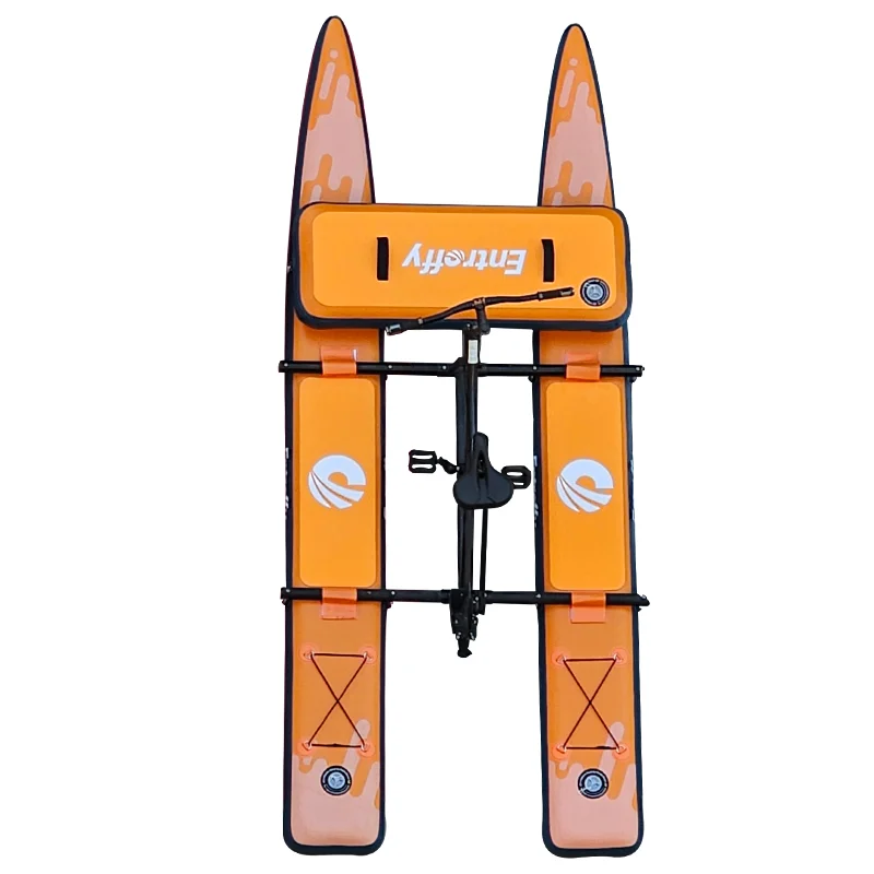 

2025 New Series Collection Pontoons Inflatable Water Bike Inflatable Single Water Bike for Sale