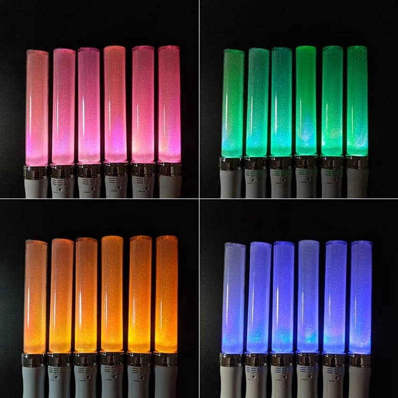 4X LED Light Stick Should Support Stick 15 Color Flash Stick Light Stick Concert Props