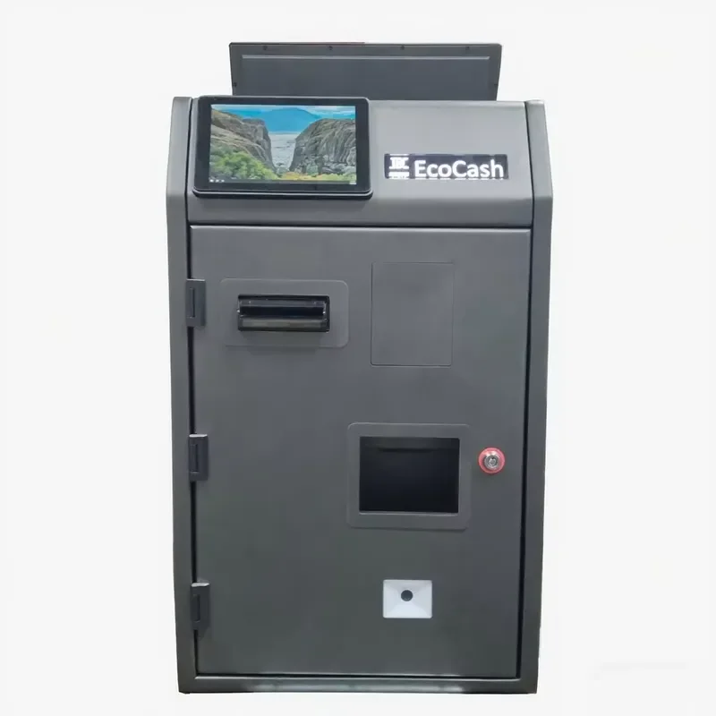 for 24/7 Bulk Cash Handling Deposit Withdrawal Kiosk Machine for Retail Convenience Chain Store Supermarket Application
