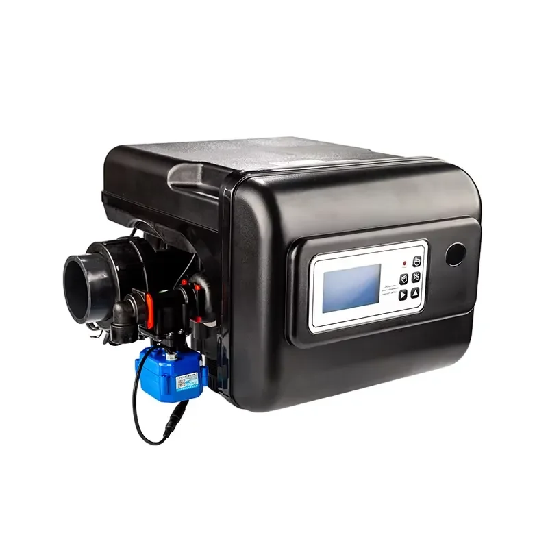 23t/h Household Laundry Automatic Water Softener Valve Dual-Mode Setting Fixed Frame 458 Communication 220V Pump Softened