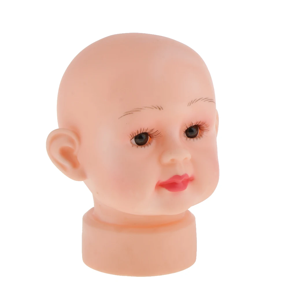 Child Size Baby Boy Manikin Head for Hair Wigs Hats Glasses Holder