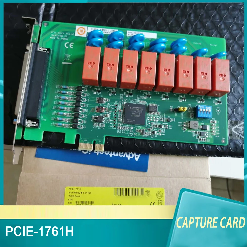 PCIE-1761H 8-Channel Relay Isolated Digital Input Card Motion Control Card For Advantech Capture Card High Quality Fast Ship