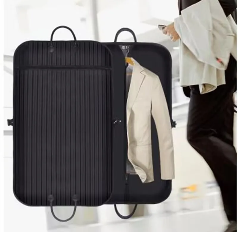 JXSLTC Business-Tasche für Herren, Business-Anzug, D' Wasseranzug, Nylontasche, Reiseanzug-Aufbewahrungstasche, geeignet für Anzug-Hängetasche – Detail 3