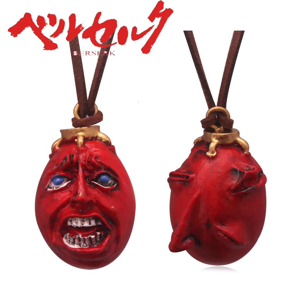 Anime Behelit Griffith Egg Of King Naszyjnik The Golden Age Arc Wisiorek Cosplay Prop Biżuteria Akcesoria kostiumowe