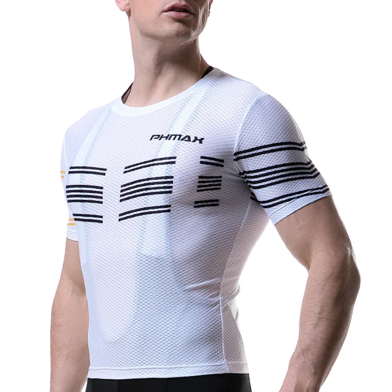 PHMAX Men's Cycling Quick-drying Clothes Summer Cycling Base Shirt Mesh Road Sports Shirt Cycling Underwear Cycling Clothes view 4