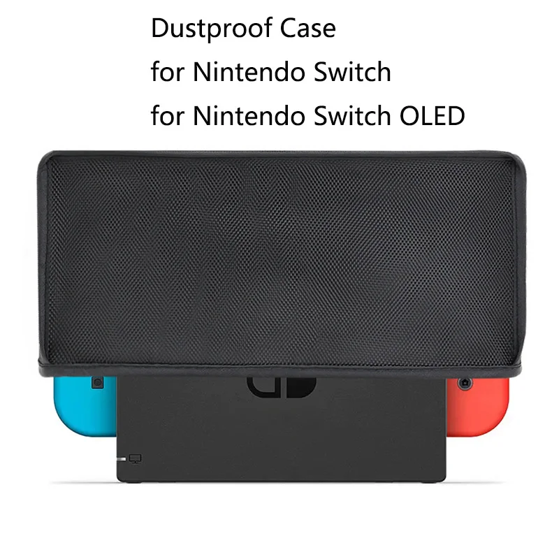 Dust Cover for Nintendo Switch/Switch OLED Game Console Dustproof Case Mesh Stopper Console Dock Dust Filiter Cover Sleeve Net