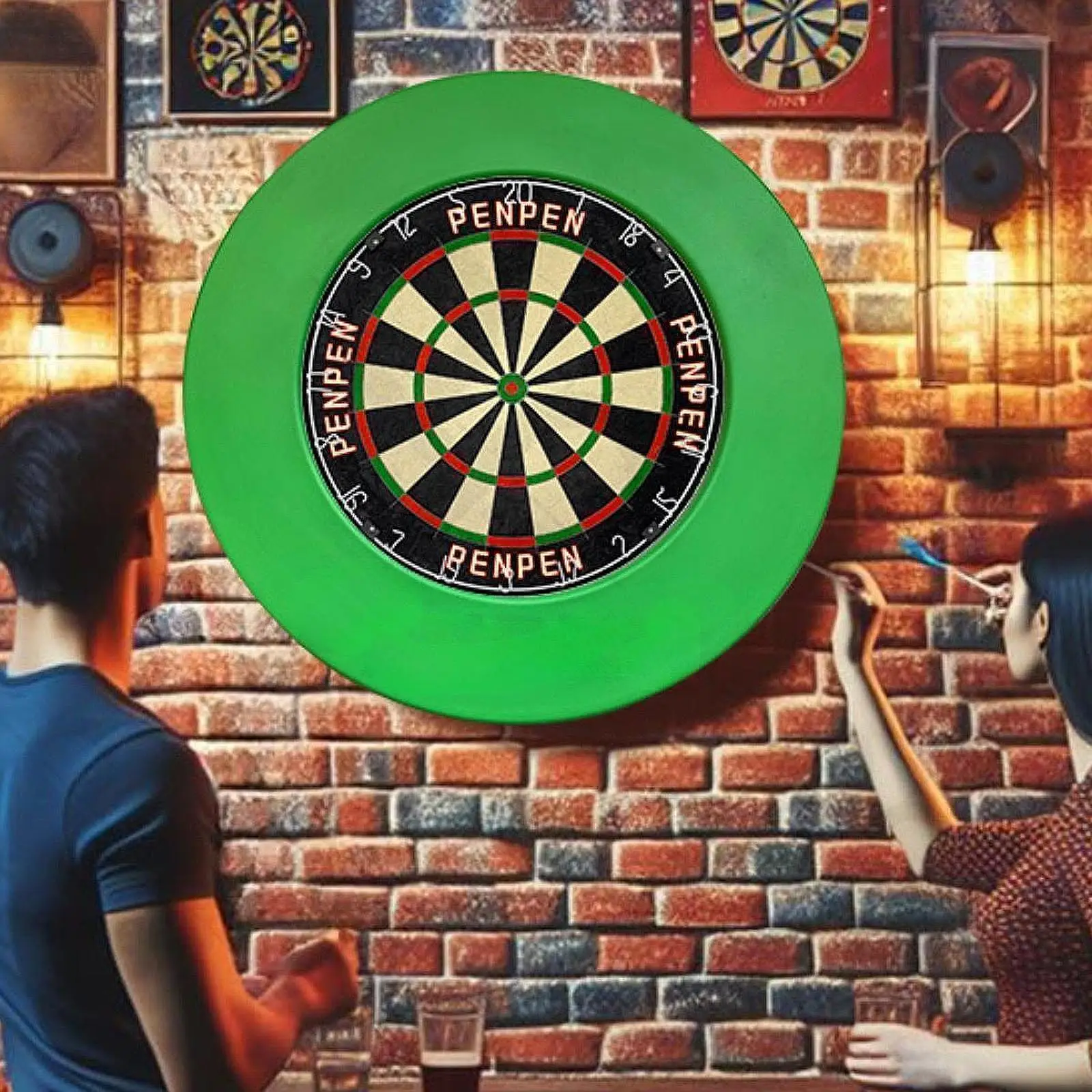 

Dart Board Wall Protector Round Garage Dart Accessories Dartboard Surround