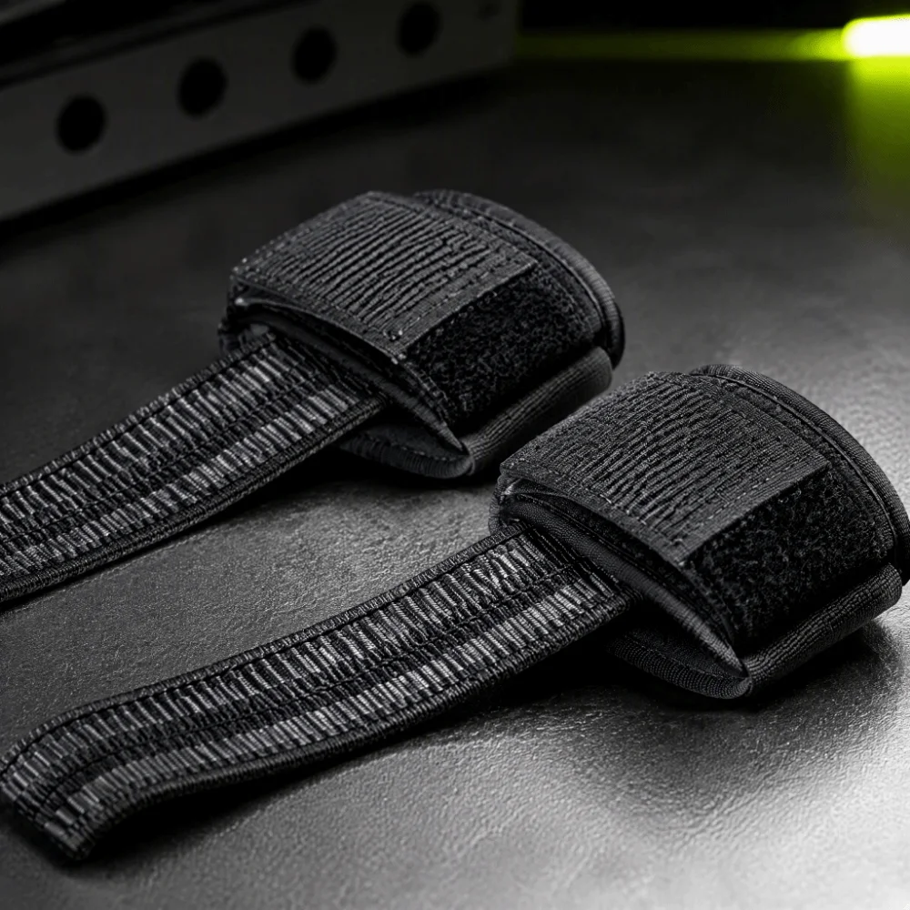 Lifting Straps Wrist - 2 pares de correas ajustables y