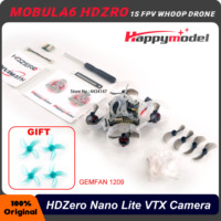 HappyModel Mobula6 HDZero V3 1S SuperX HD AIO UART ELRS FC BLHELIS 12A EX0802 Motor A30 Plug For RC FPV Micro Tinywhoop Drone