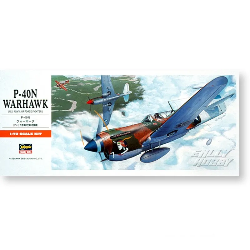 مراجعة شاملة لنموذج HASEGAWA 00139: نموذج طائرة P-40N Warhawk البلاستيكية 1/72 – تجربة بناء حقيقية من مُحترف
