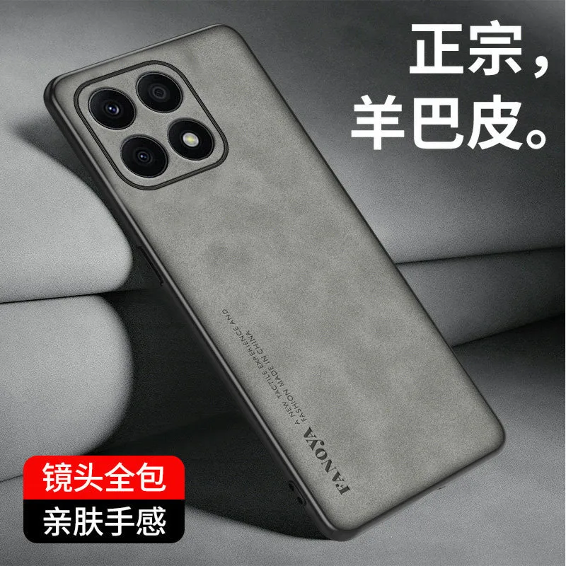 Honor X8A CRT LX1 LX2 LX3 Case Shockproof PU Leather Skin Hard Cover Matte Case Silicon Bumper for Honor X8A HonorX8A CRT-LX1