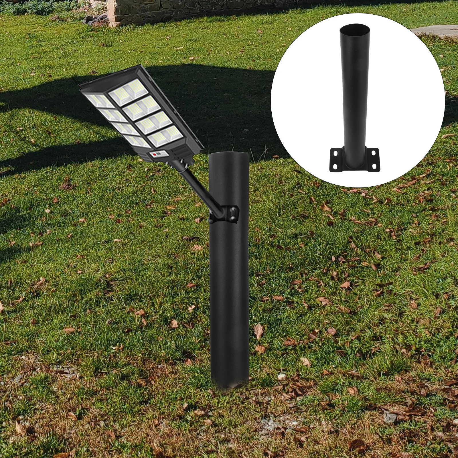 

1 комплект, солнечный фонарь, сверхмощный уличный фонарь, металлическая опора для парковки, прожекторы, сарайные фонари, уличный настенный монтаж