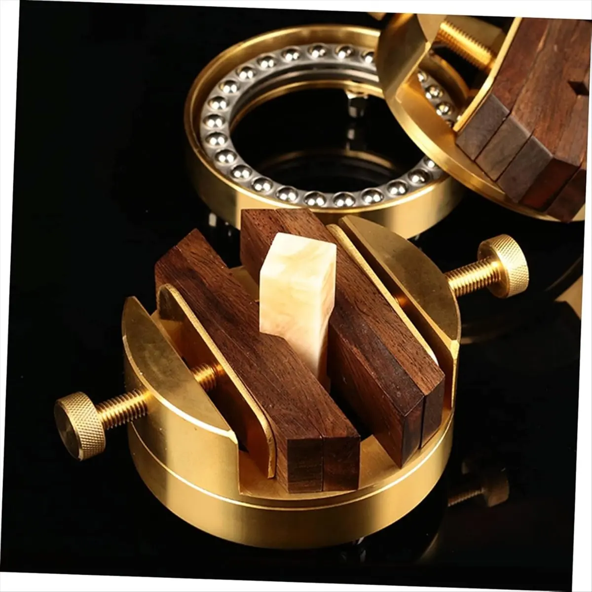 estr-360-°-dispositivo-de-grabado-con-sello-de-cama-de-grabado-de-laton-giratorio-accesorio-de-tallado-para-aficionados-y-estudiantes