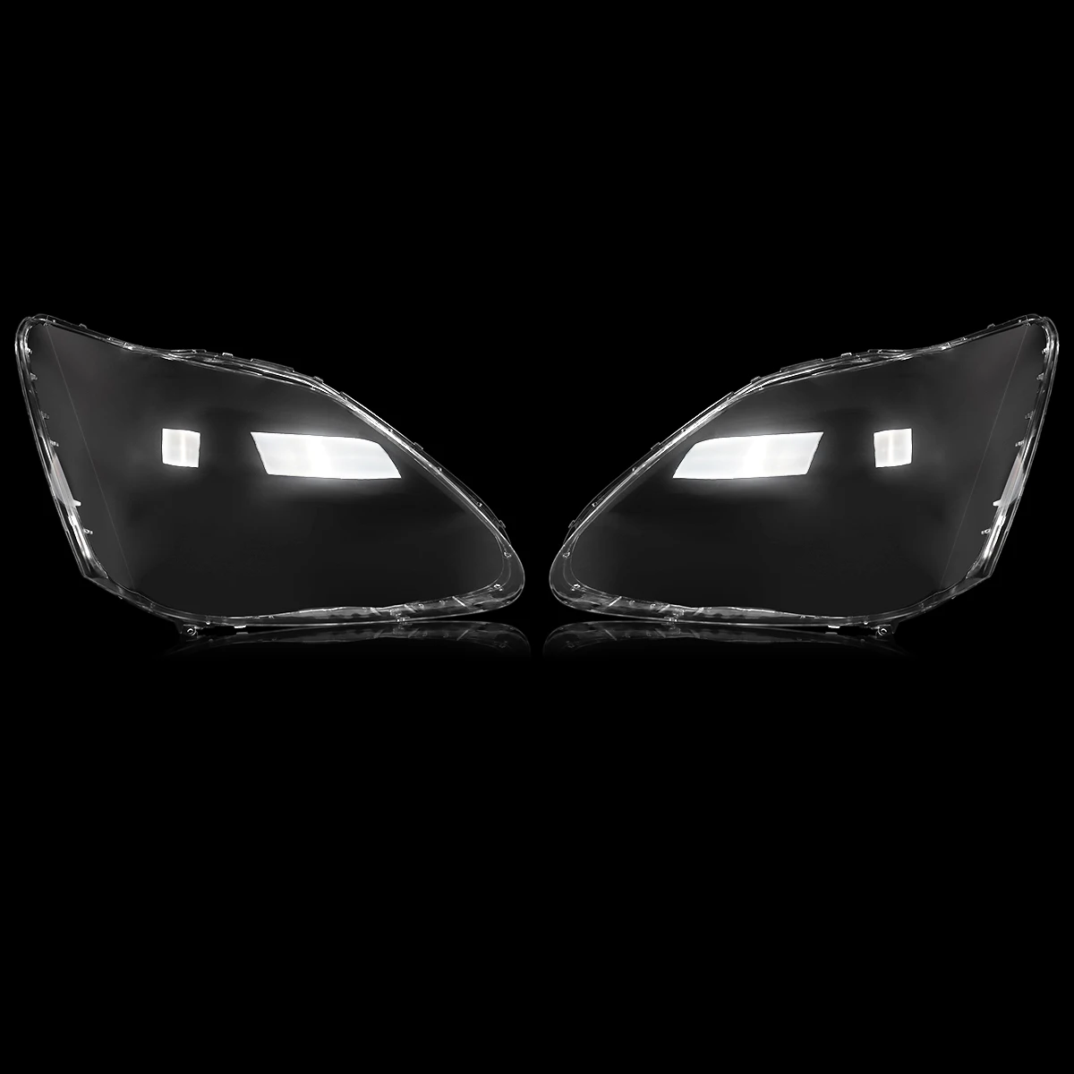 Headlight Housing For Lexus LS430 2004-2006 Pair Clear Front Headlight Headlmap Lens Cover Shell