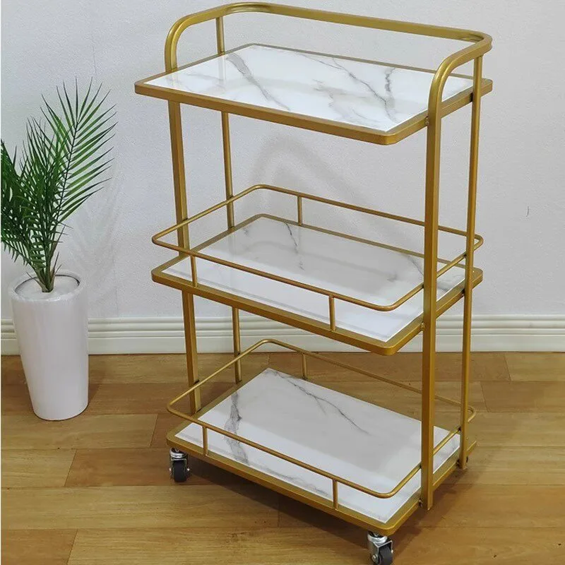 

High-end beauty cart trolley beauty salon special massage foot therapy mobile trolley beauty instrument shelf