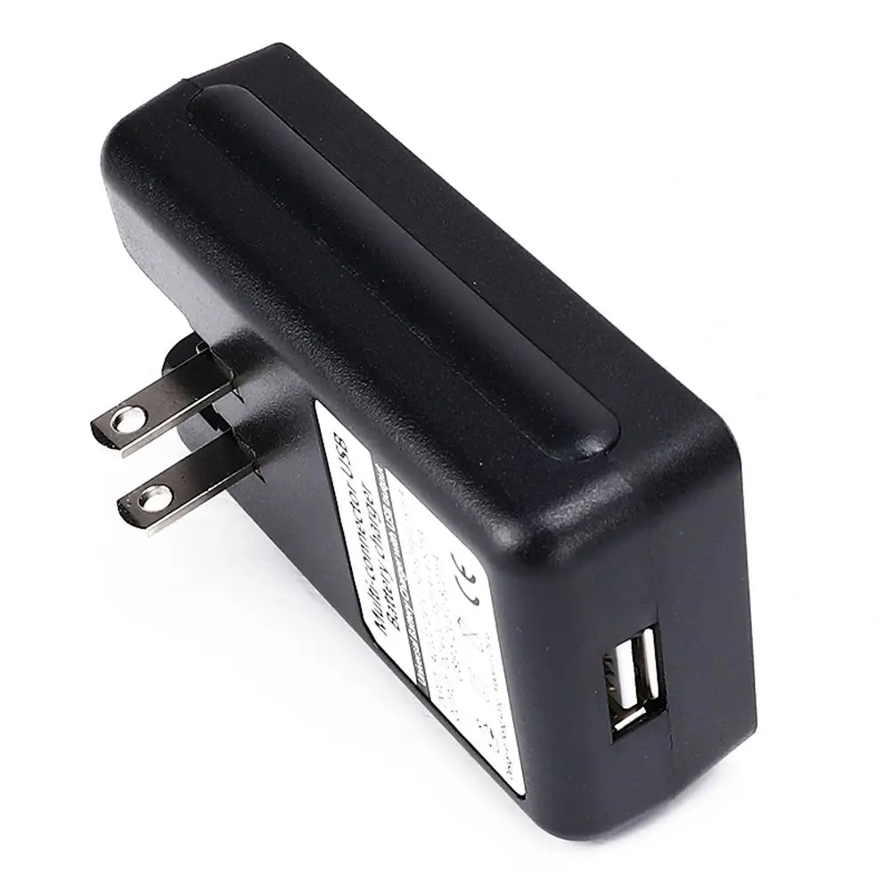 Universal For Cell Phones LCD Indicator Screen Mobile Battery Charger Desktop Charger LCD Display USB Port