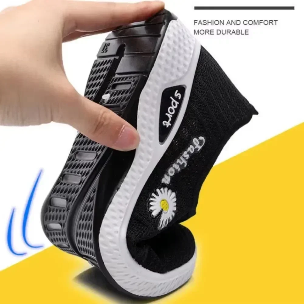 Hot Fashionable Women's Sports Shoes with Soft, Breathable Mesh Soles and Lightweight, Trendy Coconut Shoes image 6