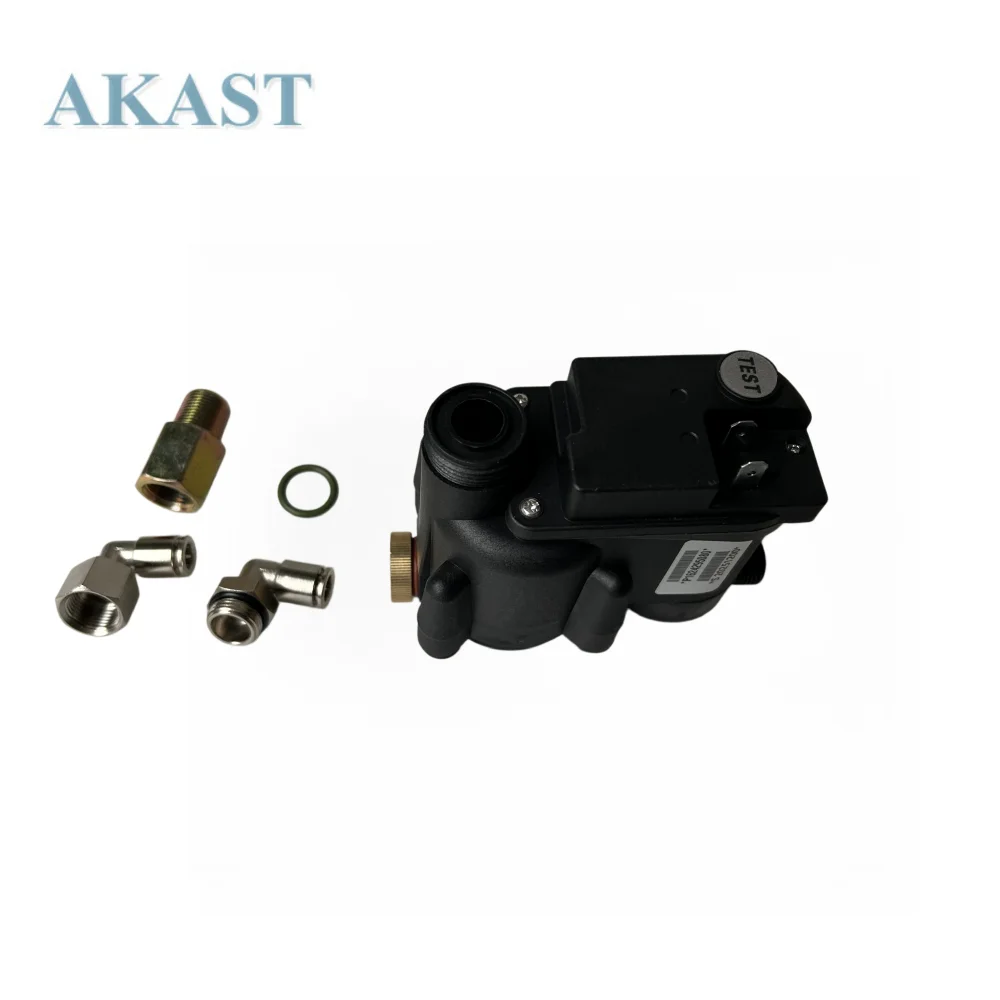1624295080 ED12 Electronic Auto Drain Valve 115V Complete Fittings Kit Automatic Water Drain Valve For Atlas Copco Screw Air Com