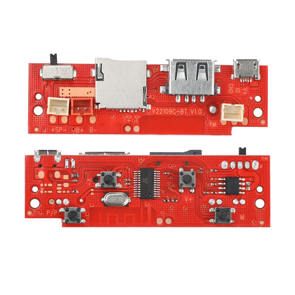 

Bluetooth аудио плата аудио усилитель плата декодирования провода Bluetooth модуль V109 плеер аудио материнская плата Micro USB