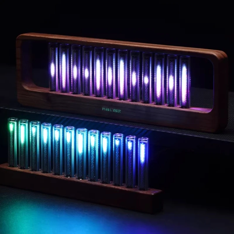 

RGB LED-лампа с музыкальным спектром, активируемая звуком, для автомобиля, декоративная подсветка для игрового стола, динамическая атмосферная подсветка для вечеринок