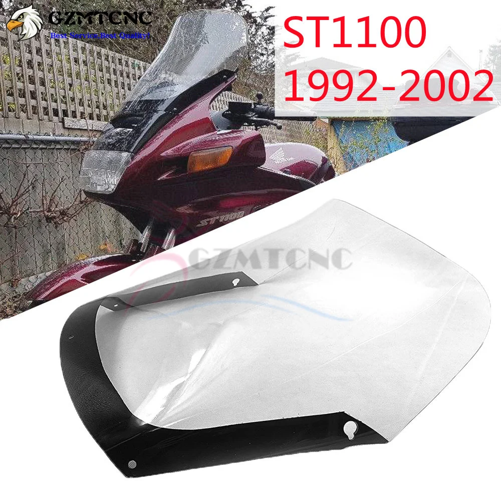 For Honda ST1100 ST 1100 Pan-European 1992-2002 1993 1994 Touring Windshield Windscreen Wind Deflectors