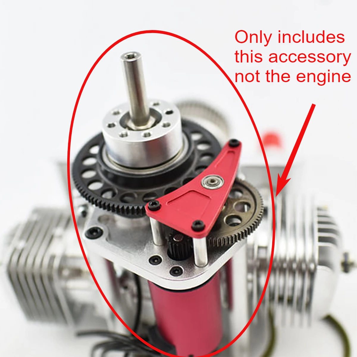 

Обновите новые запасные части для электрического запуска двигателя DLE60 для модели самолета, дрона с неподвижным крылом, специальные детали для модификации «сделай сам»