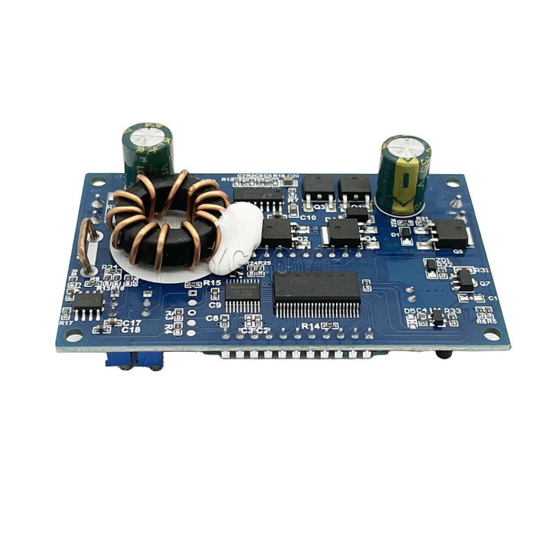 Ajustável Step-down Power Converter Module, LCD Digital Tensão Atual Display, 12A, CC, CV