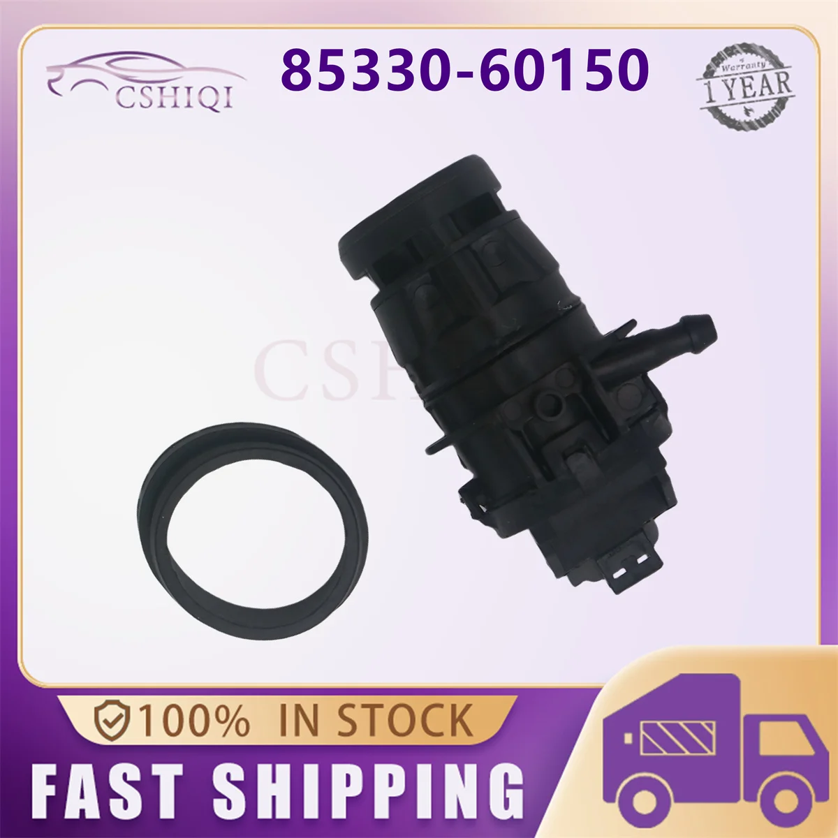 85330-60150 Windshield Washer Pump For Toyota Land Cruiser 120 2002-2009 12V Front Washer Motor Mono Pump 8533047010 8533060150