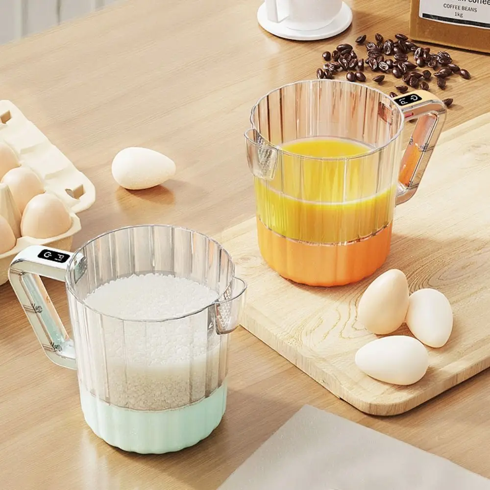 

Handheld Electric Egg Mixer Large Capacity LCD Display Egg Beater Cup Filter Design Food Grade Material Egg Whisking Machine