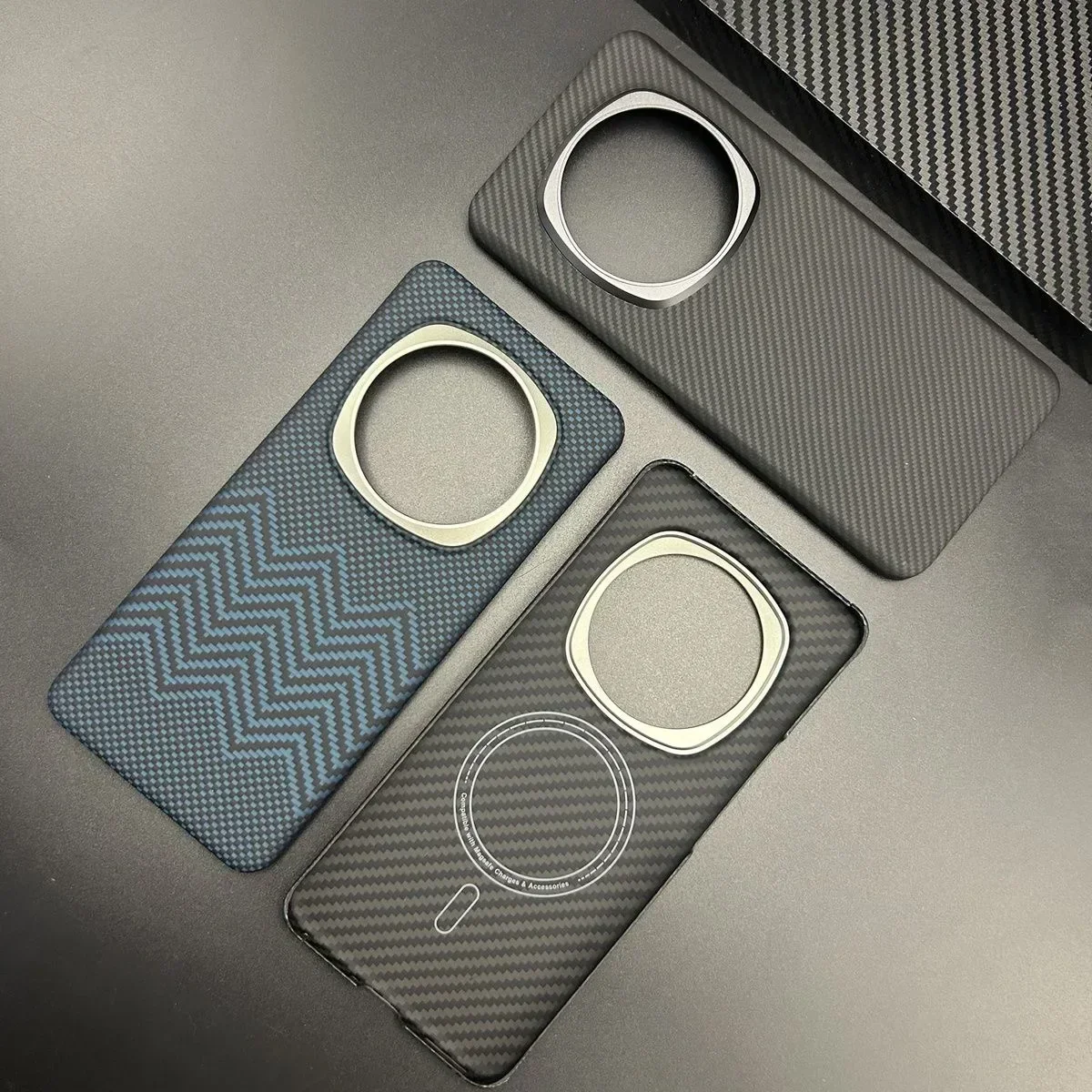 

Magnetic Real 600D Aramid Carbon Fiber Phone Case Cover On For Honor Magic 6 Pro 5G Global Magic6 6Pro Magic6Pro 256/512 Magsafe
