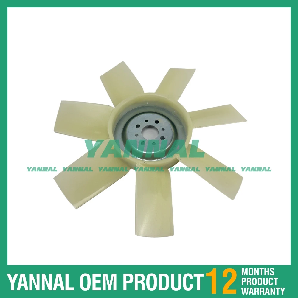 Fan Blade 600-625-0415 600-625-0410 voor Komatsu 3D95 motoronderdelen