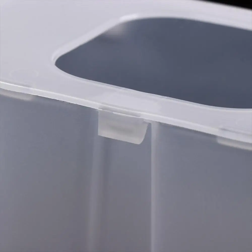 Transparent Pigeon Anti Scattering Food Box Plastic Anti-splash Carrier Pigeon Food Box Large Capacity with lid